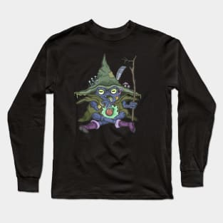 Fungelion, the Amphibious Tomato Shaman Long Sleeve T-Shirt